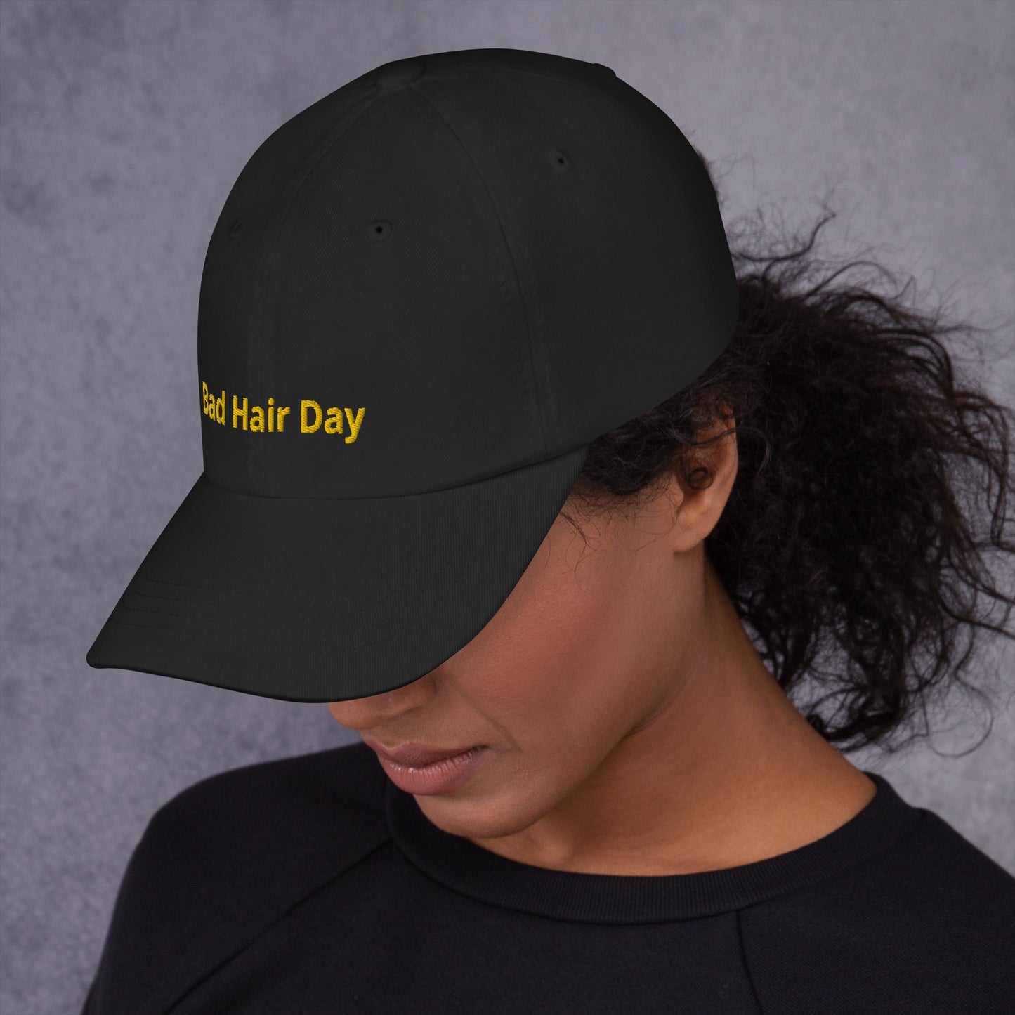 bad hair day hat