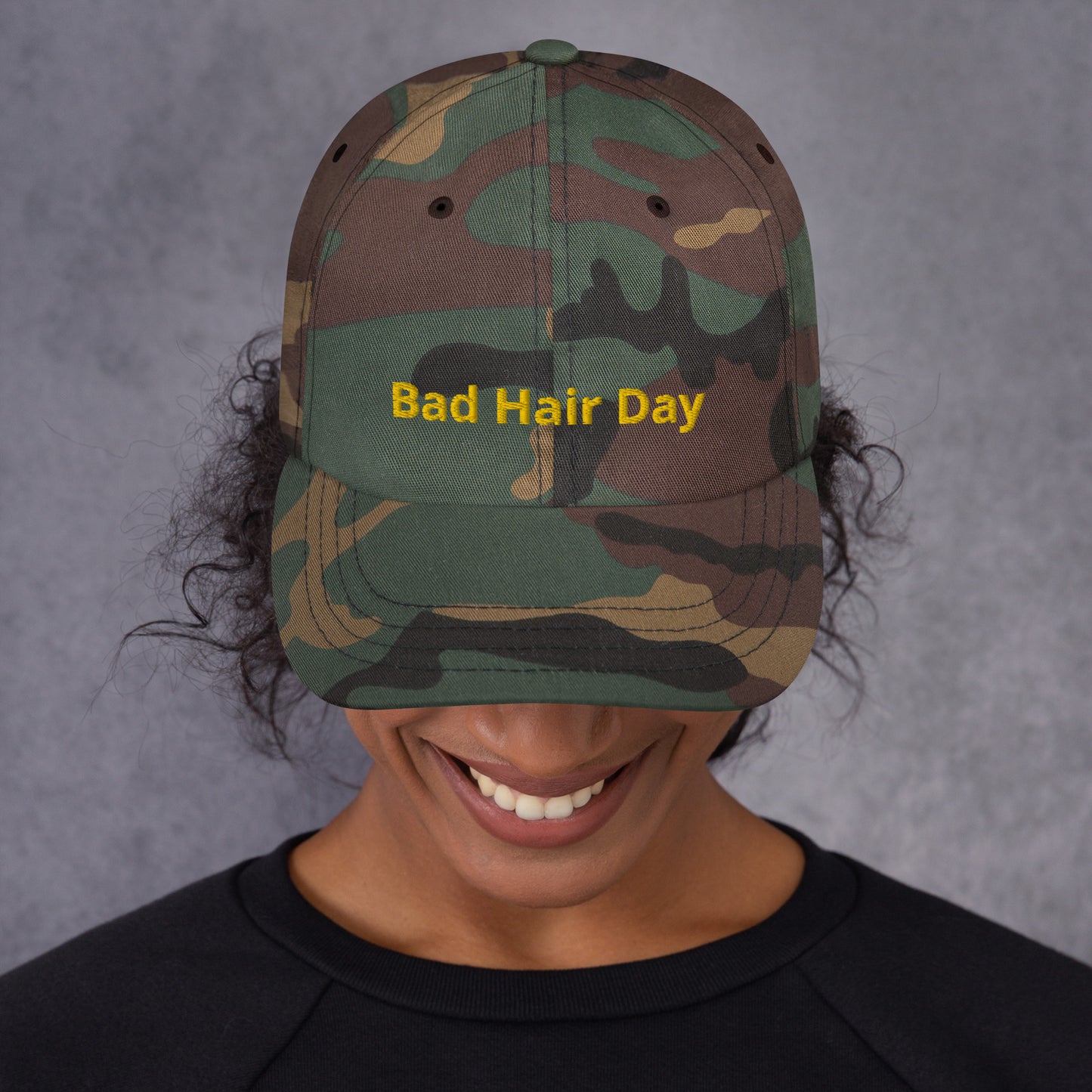 bad hair day hat