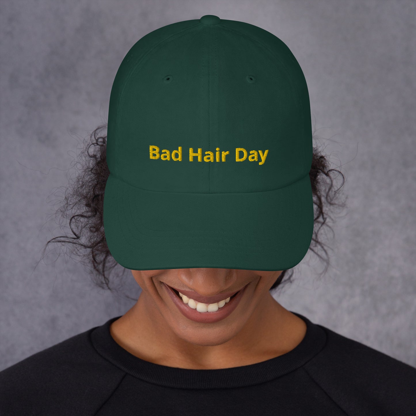 bad hair day hat