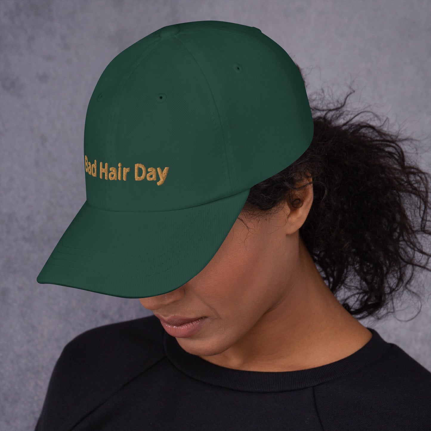 bad hair day hat