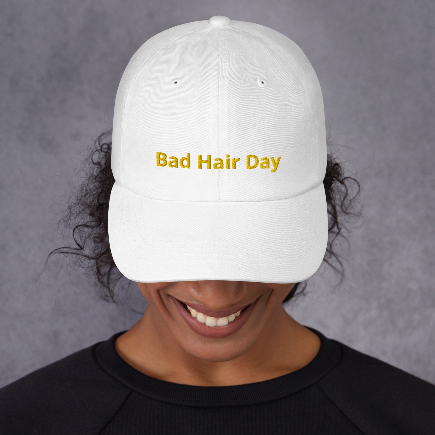 bad hair day hat