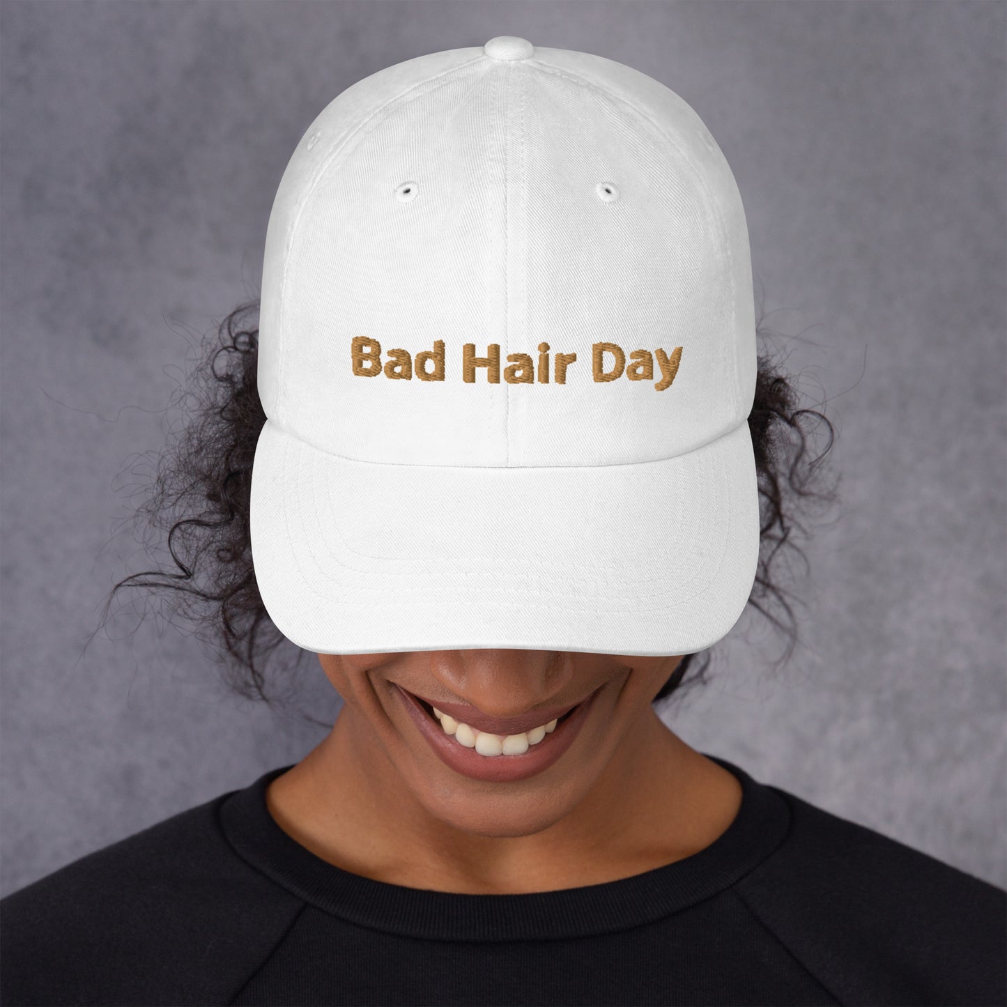 bad hair day hat