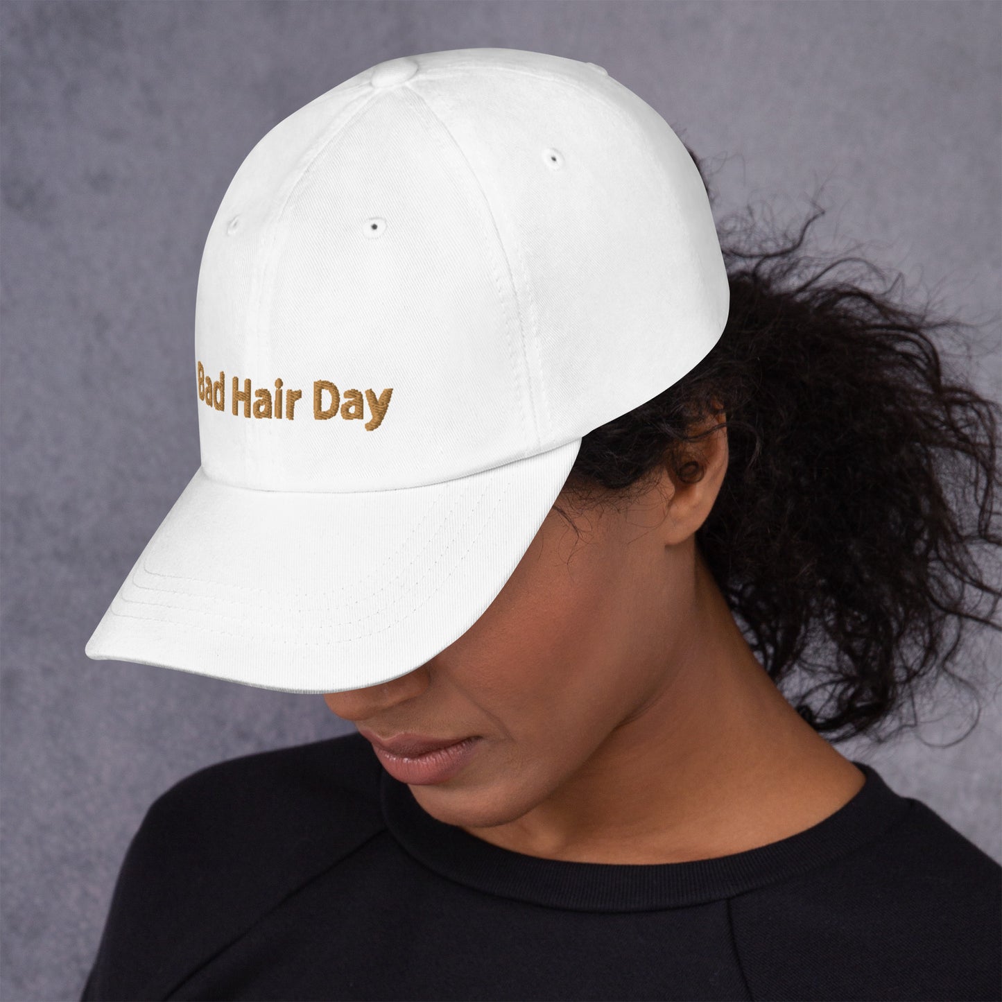 bad hair day hat